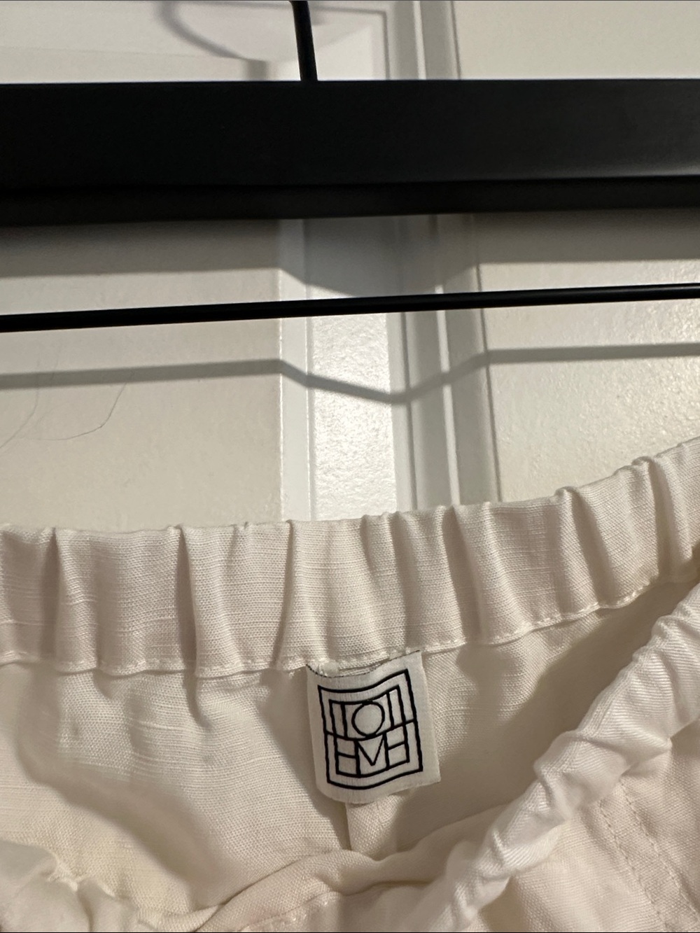 NWOT Toteme Fluid Drawstring Trousers in White size EU34 - Picture 6 of 11